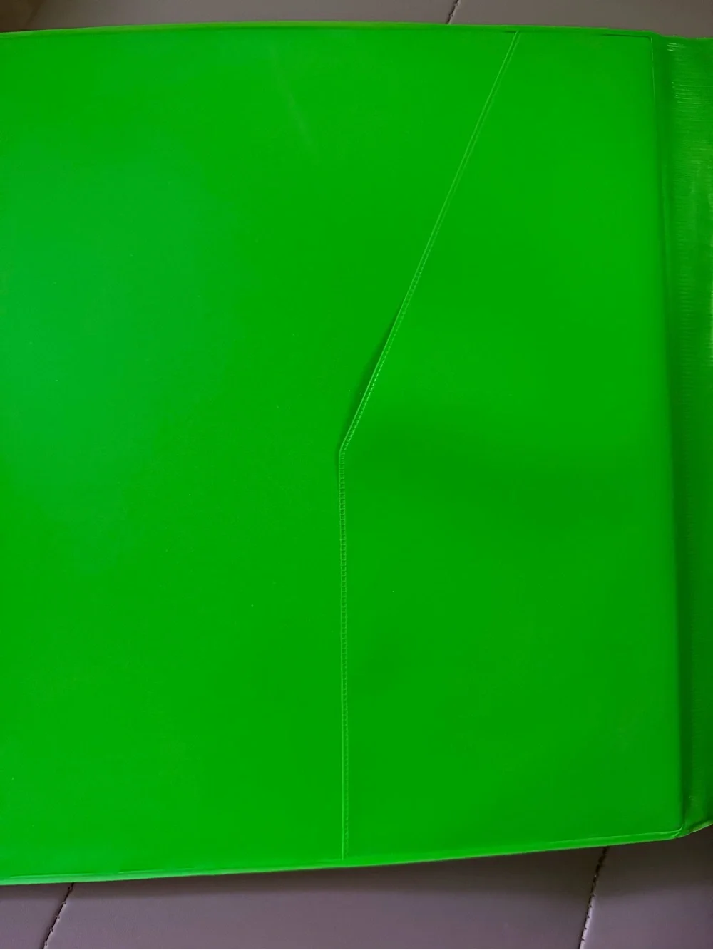 VTG ‘13 Trapper Keeper Green Accordion Document Organizer